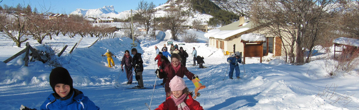 ski de fond à Venterol proche Tallard